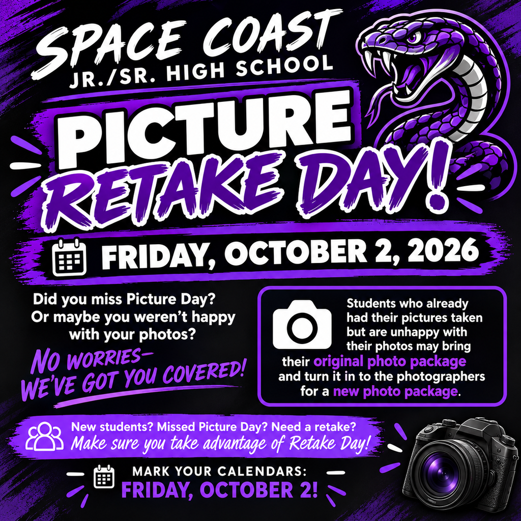 School Picture Retake Day Oct. 2, 2026
