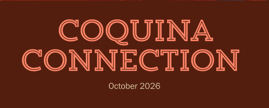 coquina connection october 2026 image. There is a link below
