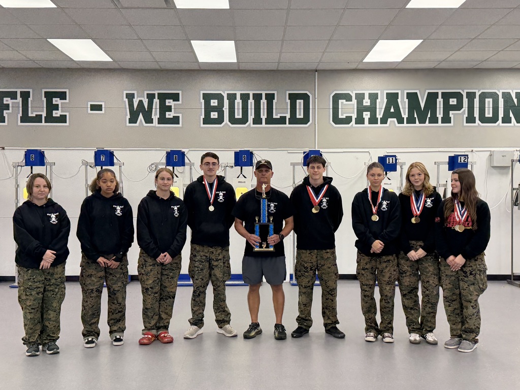 Palm Bay MCJROTC Air Rifle team October 2026