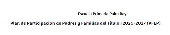 FY27 PFEP Spanish