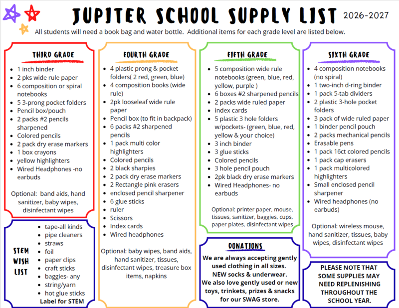 Supply List