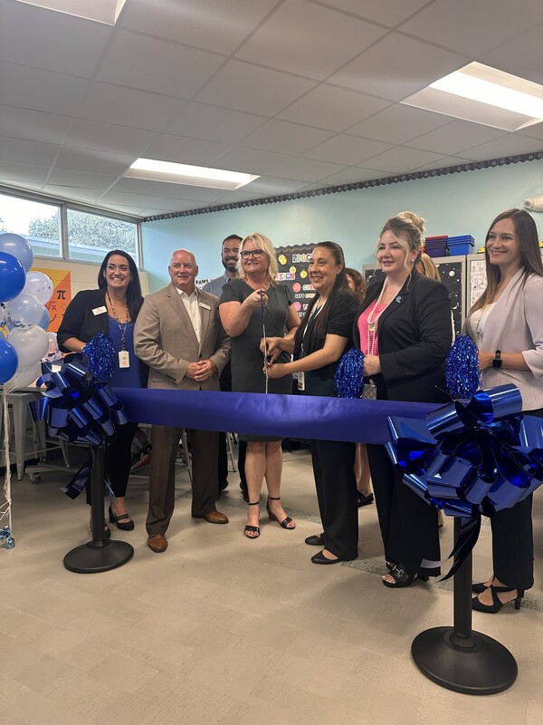 Coquina ribbon cutting