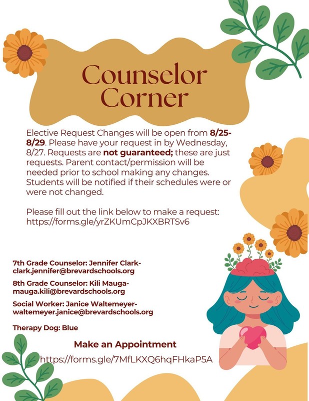 Counselor Corner