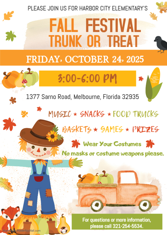 Fall Festival Trunk or Treat