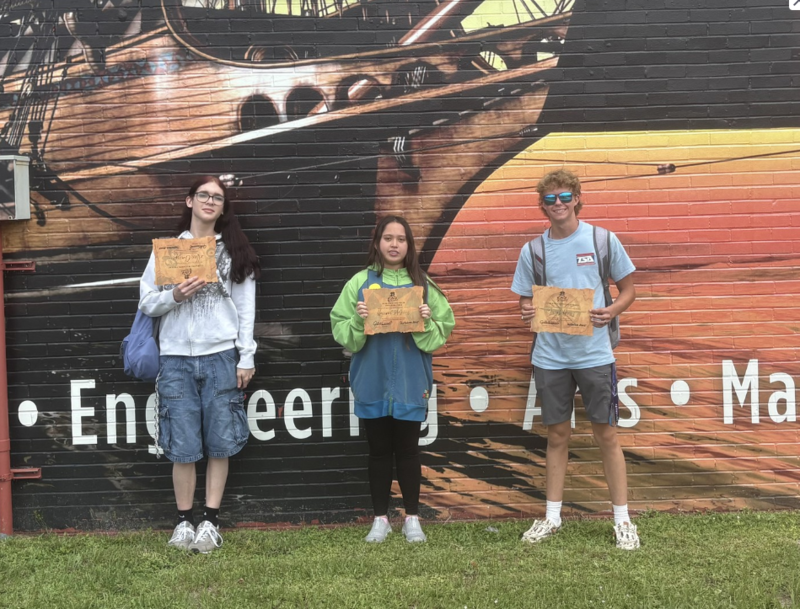 Alex, Hanna and Jacob