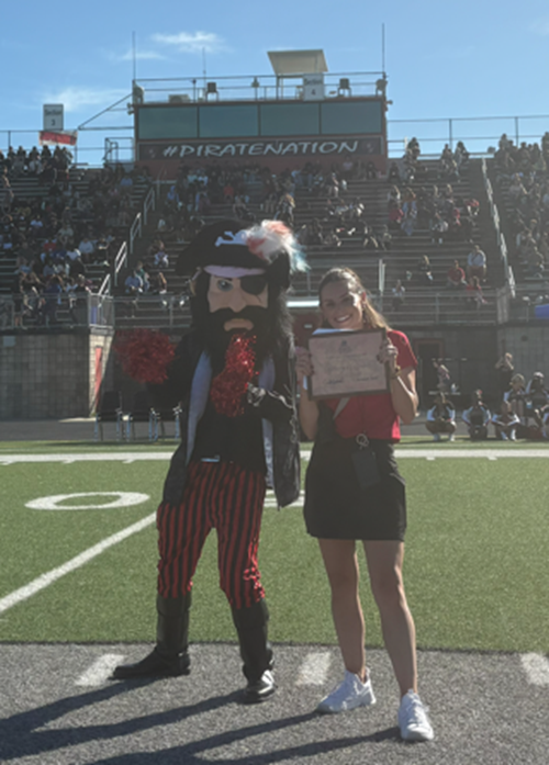 Mrs. Willand and Pirate