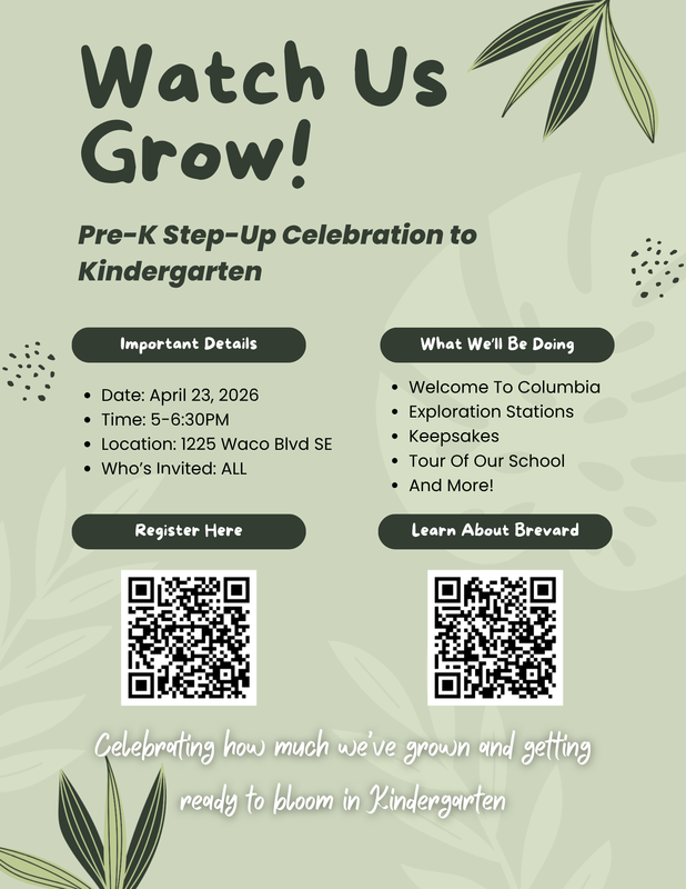 Flyer with date time and information about event