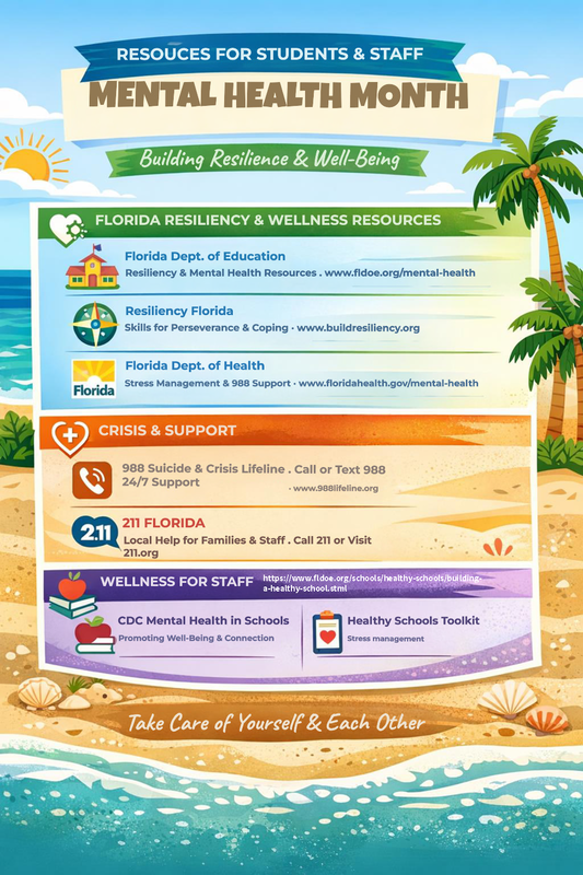 Mental Health Month Flyer