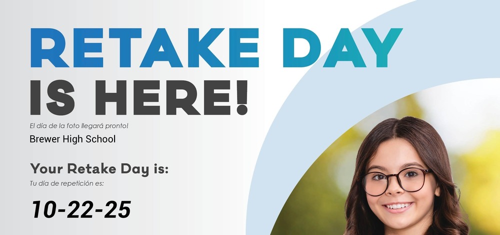 Picture Retake Day is Wed, 10/22/25