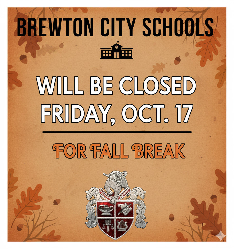 BCS will be closed Friday, Oct. 17 for Fall Break.