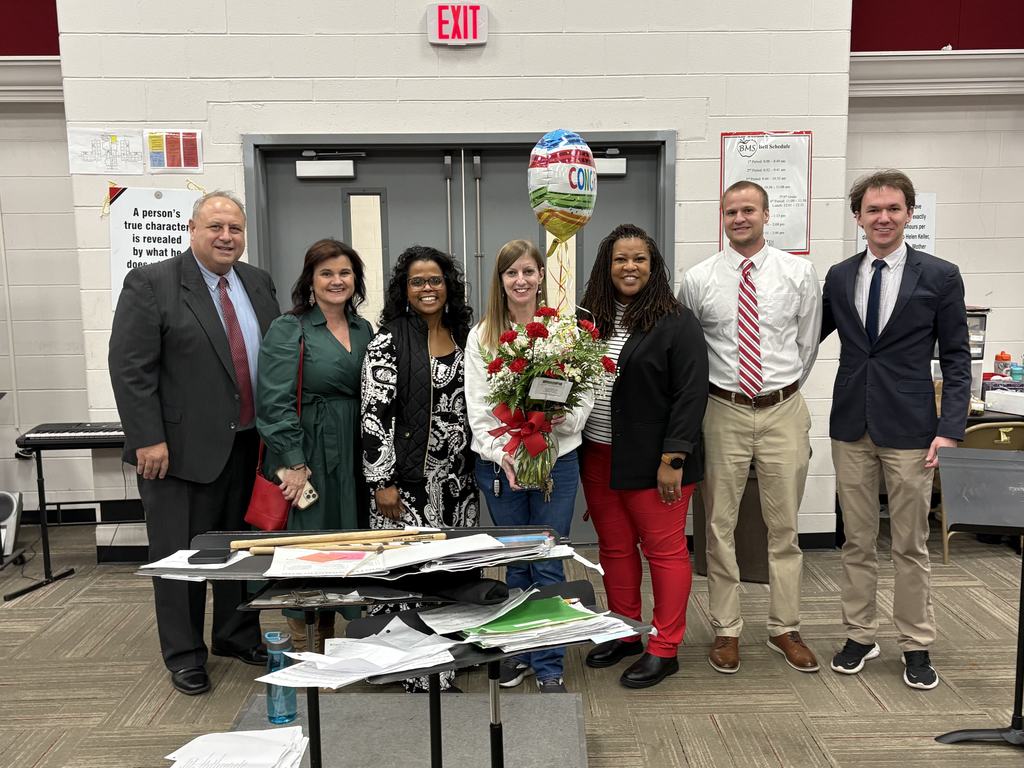 Mrs. Rhodes and BMS/BCS admin. 