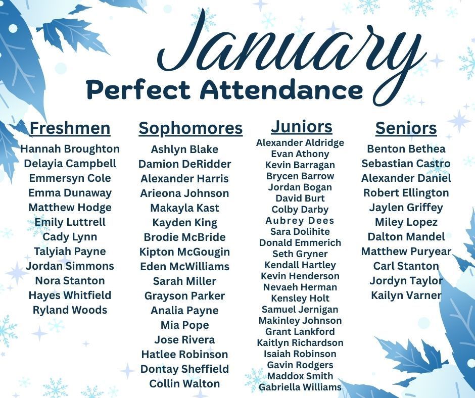 Perfect Attendance