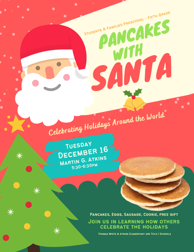 Pancakes with Santa