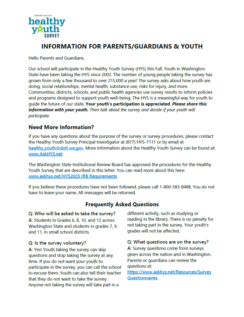 Health Youth Survey Eng. pt1.