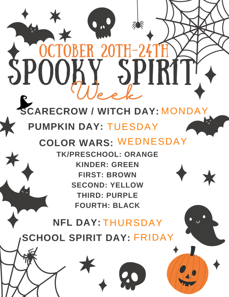 Spirit Week ENG.