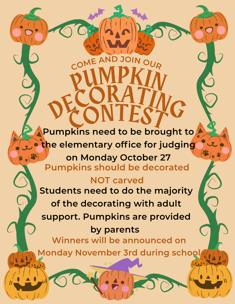 Pumpkin Decorating Contest ENG.