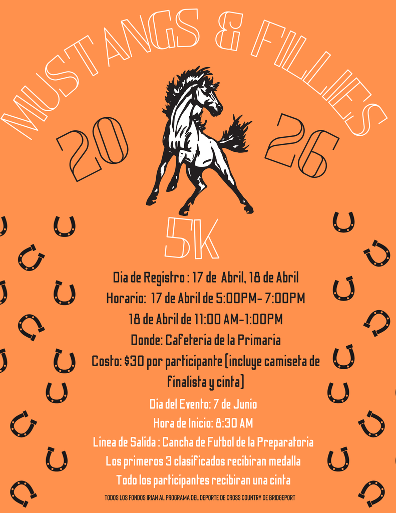 5k mustangs and fillies run SPN.