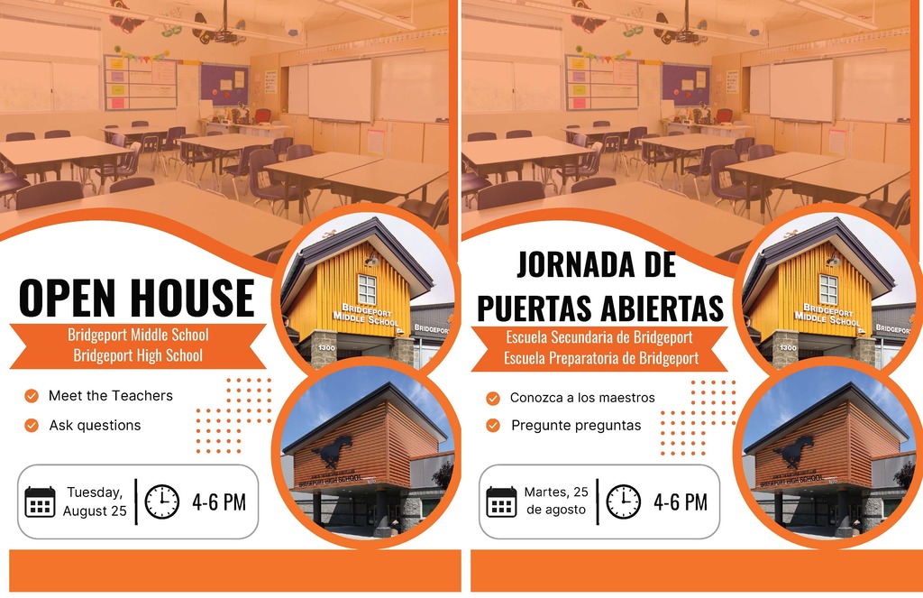 Back to School Open House Flyer
