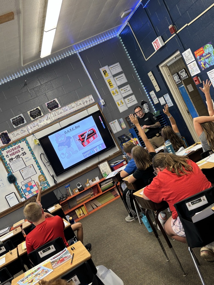 5th - Started DARE with Officer Anna