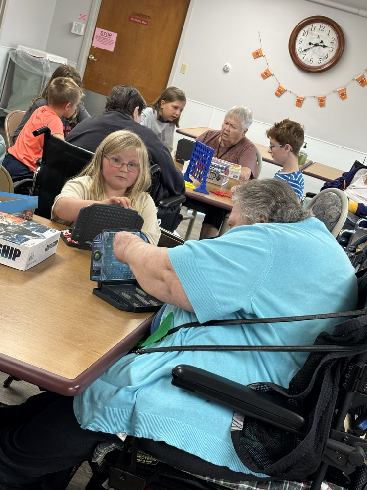 5th - Board games at the nursing home!