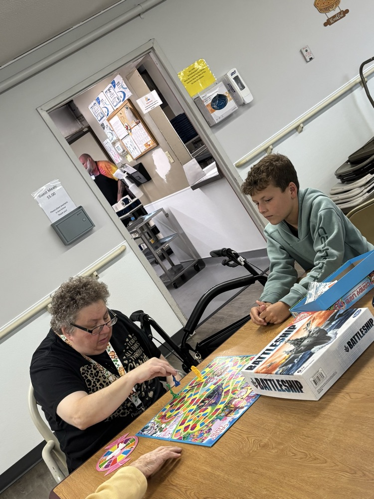 5th - Board games at the nursing home!