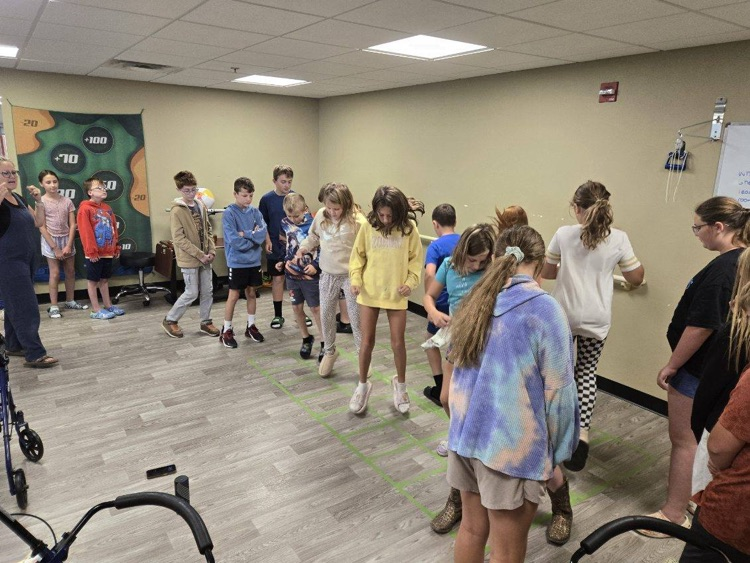 Demonstrating Double Dutch Bus.