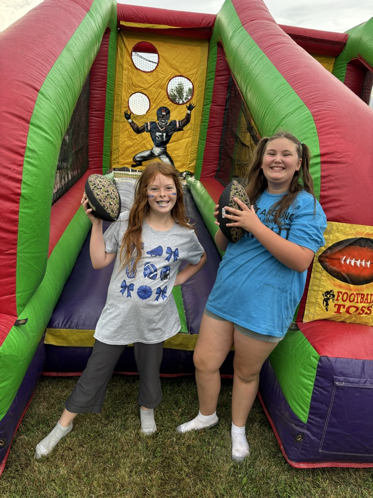 5th - Inflatables for homecoming! 🤩 