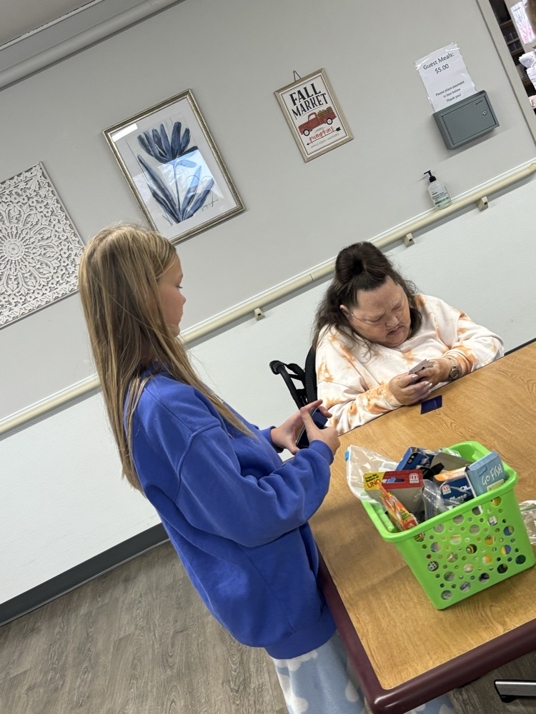 Board games at the nursing home!