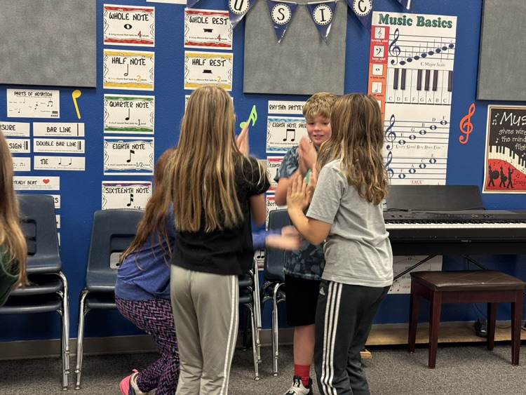 Learning to keep the beats with others.