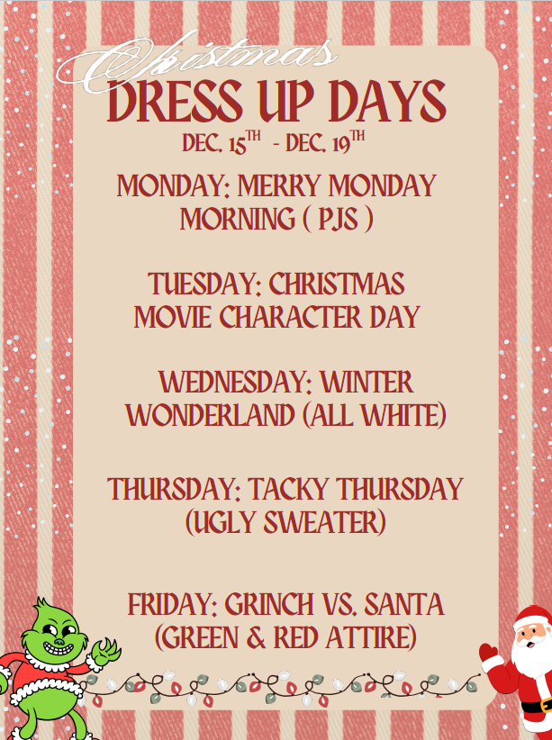 MS/HS Dress Up Days