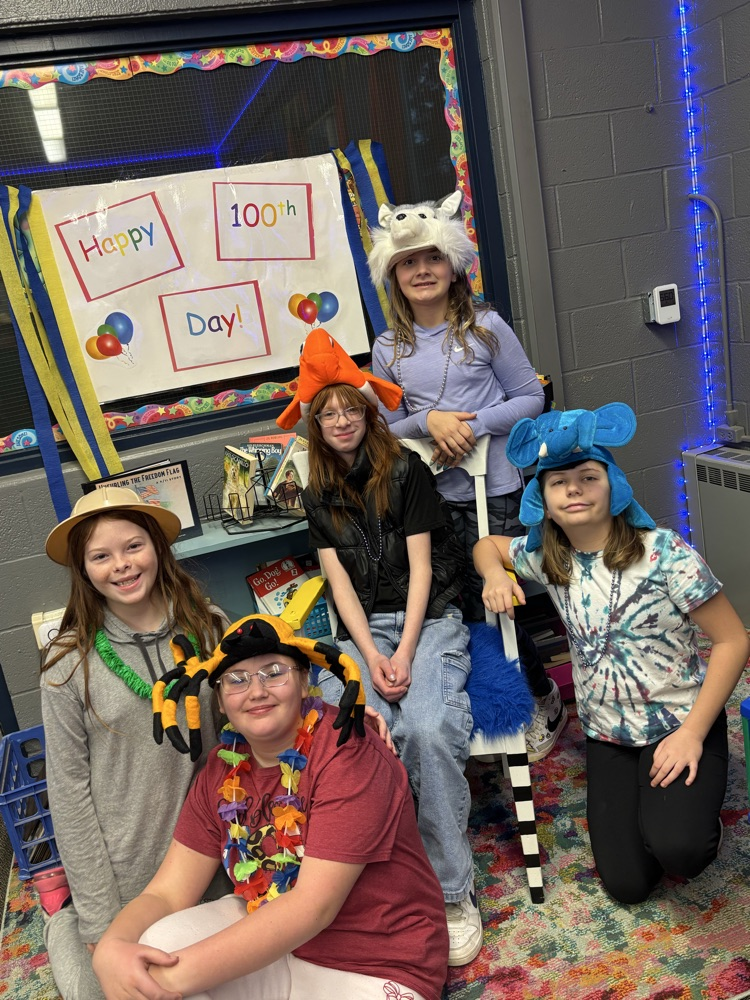 Never too old to celebrate the 100th day of school! 🎉 