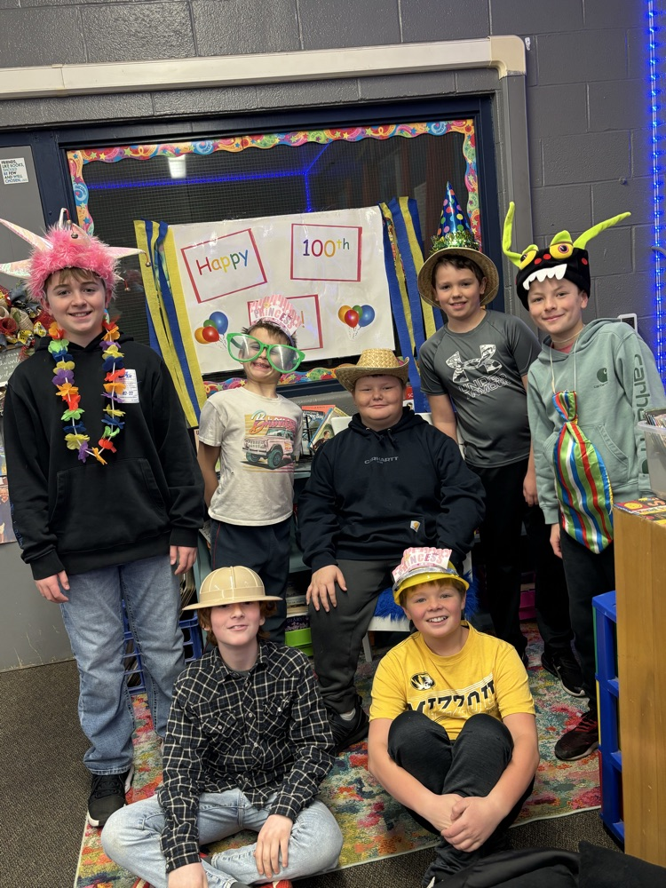 Never too old to celebrate the 100th day of school! 🎉 