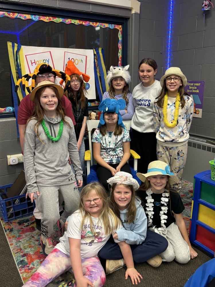 Never too old to celebrate the 100th day of school! 🎉 