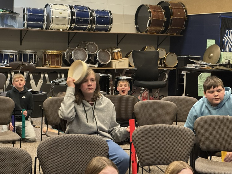 Had to get creative with our playing .