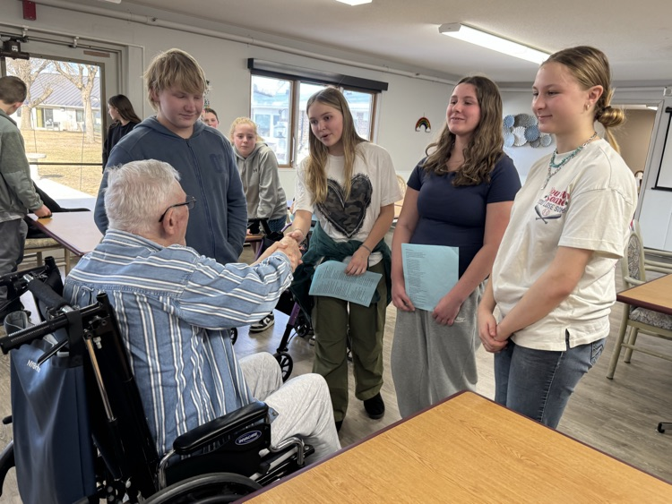 These kids enjoyed visiting with Howard.