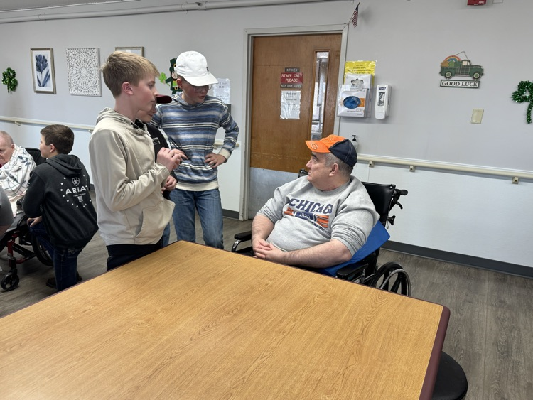 This gentleman really enjoyed singing with us.