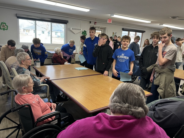 A nice time chatting.