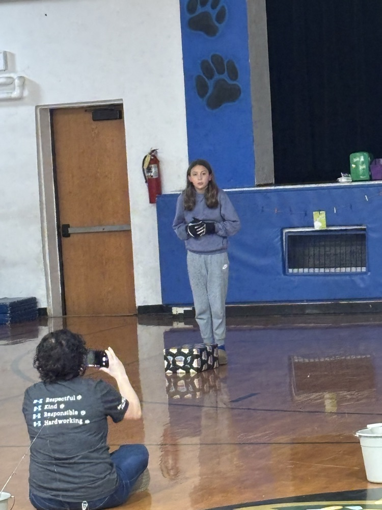 5th - Quarter assembly on responsibility! 😀