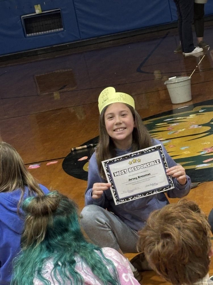 5th - Quarter assembly on responsibility! 😀