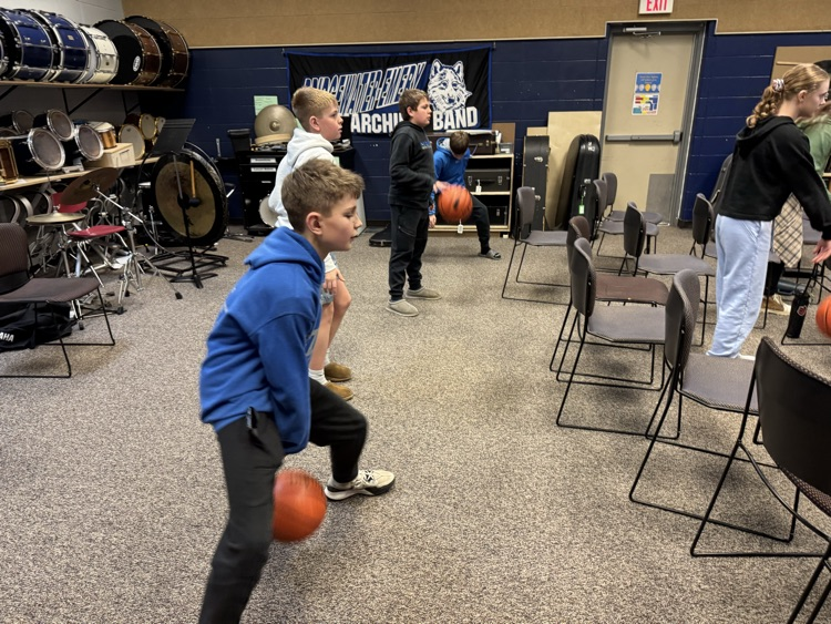 Some fancy dribbling