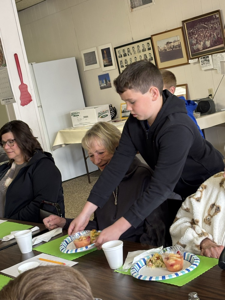 Senior meal day was a huge success! 😊