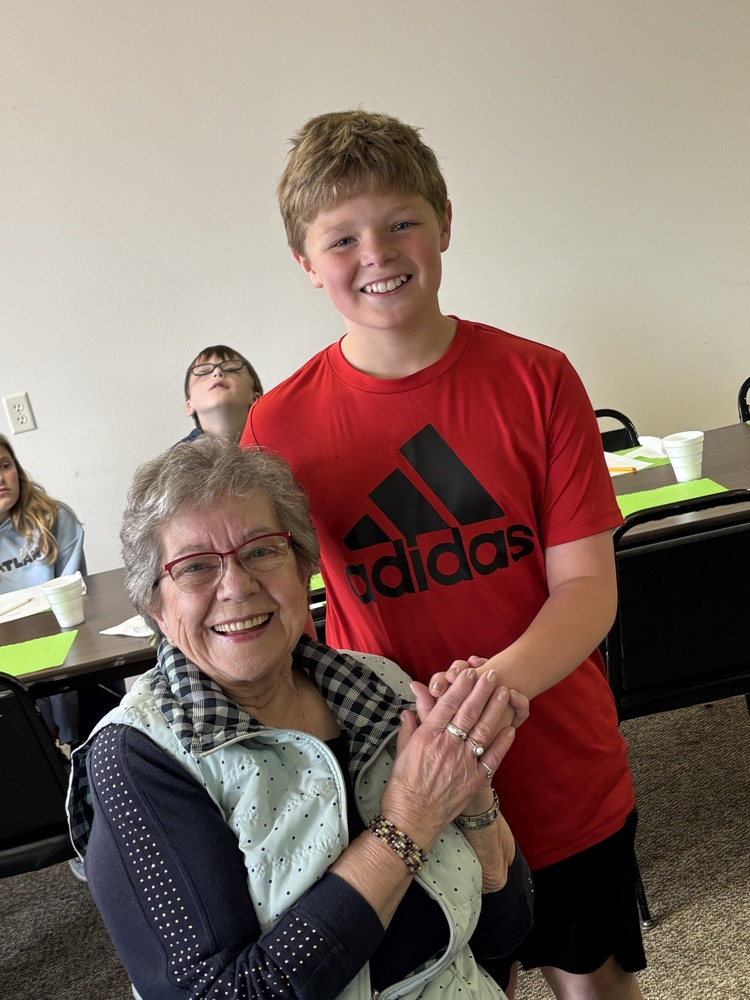 Senior meal day was a huge success! 😊