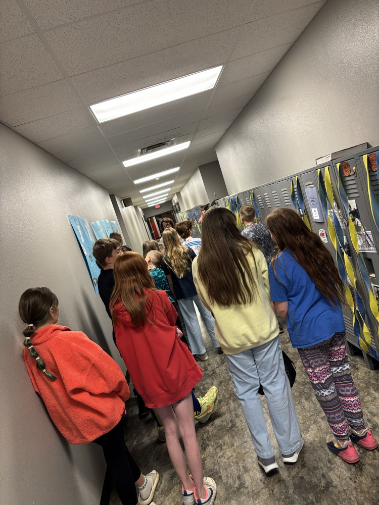 Middle School visit today! 🏫