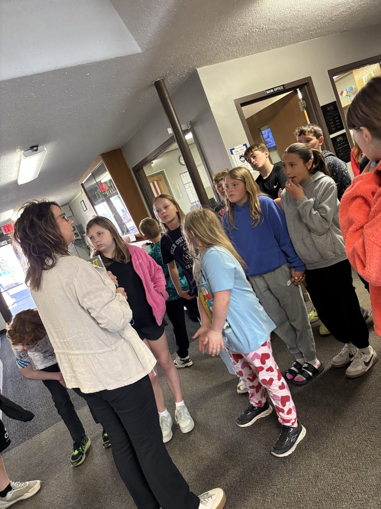Middle School visit today! 🏫