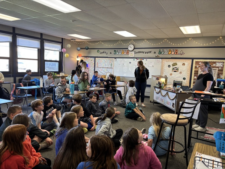 Middle School visit today! 🏫