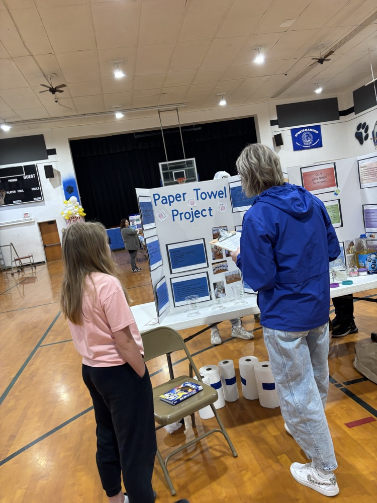 Science fair judging by the staff and students at DWU! 😊