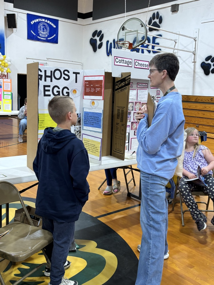 Science fair judging by the staff and students at DWU! 😊