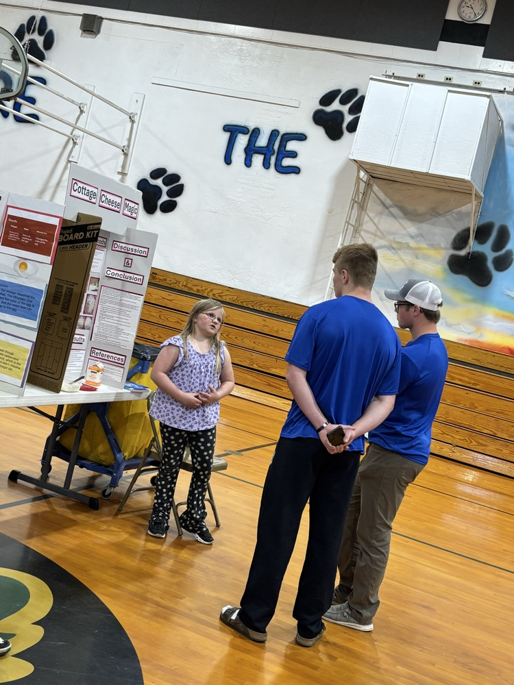 Science fair judging by the staff and students at DWU! 😊