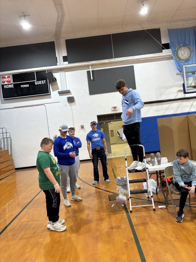 Science fair judging by the staff and students at DWU! 😊
