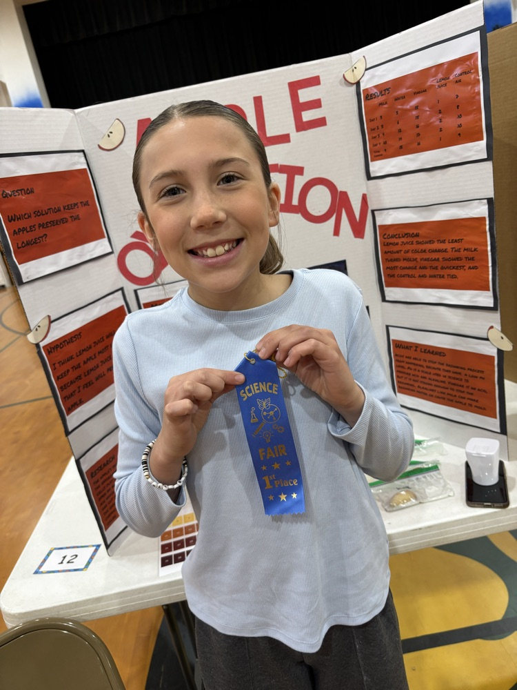 Science Fair 2026 Winners 👏 